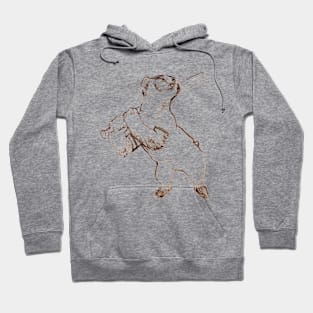 Baseball Badger Hoodie